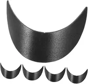 [Minkissy] 5 Pack Children's Hat Brim Former Plastic Stretcher for Ball Cap Hat Shaping Tool Supplies Black