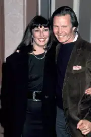 Anjelica Huston & Jon Voight at The 58th Academy Awards Nomi - 1986 Old Photo 1