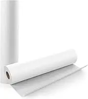 Zexarux White Kraft Paper Roll for Arts, Crafts, Drawing, Painting, Classroom, Bulletin Board, Gift Wrapping (White, 30cm x 10m, 1 Roll)