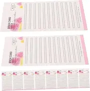 Baluue Self-adhesive Eyelash Strip Card Lash Extension Tool Versatile Lash Storage