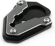 Motorcycle Rear Wheel Stand Fit For Ducati 848 1098 1198 All Year Motorcycle Accessories CNC Kickstand Foot Side Stand Extension Pad Support Plate Lift Stand(Titanium)