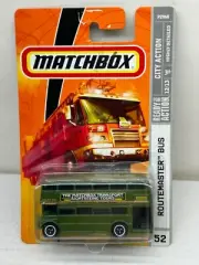2008 MATCHBOX SUPERFAST CITY ACT #52 ROUTEMASTER BUS TRANSPORT SIGHTSEEING TOURS