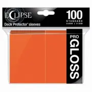 ULP15607 Ultra Pro Deck Protector: Eclipse Gloss: Pumpkin Orange (100)