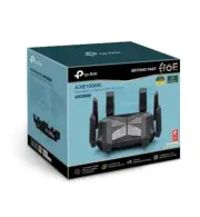 TP-LINK AXE16000 Quad-Band 16 Stream 7 LAN Port WiFi 6e Router with 2 10GB Ports