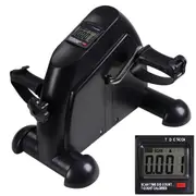 Mini Bike Trainer Pedal Exerciser Gym Fitness Exercise Cycle Leg/Arm - Black