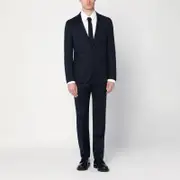 [Tagliatore] Blue single-breasted wool suit 48 IT Blue