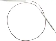 [ChiaoGoo] 32-inch Red Lace Stainless Steel Circular Knitting Needles 6/4mm