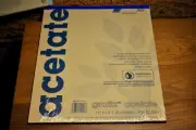 Biodegradable Clear Acetate 11" x 14" 0.003" Thick 25-Sheet Pad