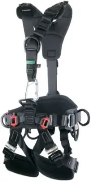 CAMP GT XT Black Full Body Harness ANSI Adjustable Size S - L