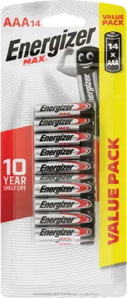 Energizer Max AAA 14 pack