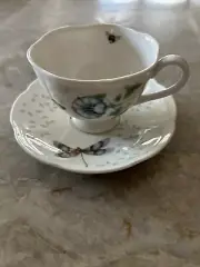 Lenox Butterfly Meadow Monarch Coffee / Tea Cup & Saucer Brand New