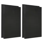 Painting Canvas Panels, 4 Pack 12x16 Inch Rectangle Blank Art Board, Black