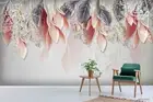 3D Floral Self-adhesive Removeable Wallpaper Wall Mural 79