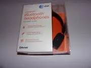 At&T Universal Bluetooth Headphones With Built In Mic 30 Ft Of Wireless Freedom