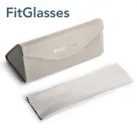 在飛比找momo購物網優惠-【FitGlasses】FitGlasses 三角摺疊收納眼