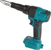 Brushless Electric Rivet Gun, 18V Blue Cordless Brushless Electric Rivet, LED Automatic Rivet Nut Hand Tool for BL1815 Battery 2.4 to, Riveters