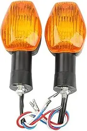 Motorcycle Indicators Flowing Turn Signal Lights 3 wire Turn Signal Light For Ho&nd&a CB400 CB1300 CBR600RR 2003-2006 CBR 1000RR CB900(Yellow)