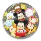 Disney Tsum Tsum (1)拼圖磁鐵16片-透明(圓)-D014