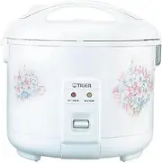 Tiger 10 Cup JNP-1800 1.8L Electric Heating Japanese Rice Cooker Warmer to make perfectly moist fluffy rice - Australian Model 240V White