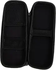 BAZEITFLOW Portable Eva Harmonica Carry Case Shockproof Pouch for Accessories Lightweight Compact Design for Travel Storage Black Harmonica Bag with Built Mesh Pocket
