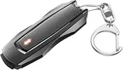 Static Discharger - Metal Key Ring, Portable Tool, Anti-Shock Device | Compact Anti-Static Gadget With Discharge Indicator For Personal Use, Static Electricity Remover For Winter Safety In Home, Car,