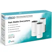 TP-Link Deco M4 (3-pack) AC1200 Whole Home Mesh Wi-Fi System. ~370sqm Coverage, Up to 100 Devices, Parental Control Deco M4(3-pack)