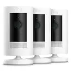 RING Stick Up Cam Battery (3rd Gen) - White - 3 Pack [B0C79B5WJF]