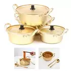 Korean Ramen Noodle Pot Korean Aluminum Stockpot Quick Noodles Pan With han-ON