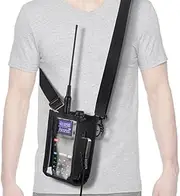 [BAOFENG] Radio Holster Molle Radio Pouch for AR-5RM UV-21R UV-5R K5 Plus BF-F8HP PRO Two Way Radio Walkie Talkies Holder Case Duty Belt Accessories Radio Storage Holder Adjustable Shoulder Strap