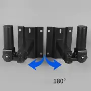 2x Speaker Wall Mount Metal Speaker Support for Home Theater Studio Bedroom