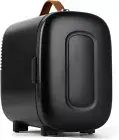 Mini Fridge for Bedroom,AC/DC Portable Mini Cooler & Warmer,for Camping, Office
