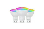 3x Nanoleaf Essentials GU10 Smart LED Light Bulb App Control For Matter Home Hub