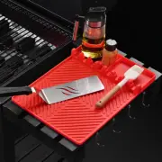 16" Silicone Griddle Mat Side Shelf Pad for Blackstone Countertop Spatula Tool