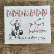 Anagram Game The Ingenious Game Of Juggling Words Oxford Games Vintage 1991