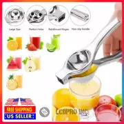 Stainless Steel Lemon Orange Lime Juicer Squeezer Kitchen & Bar Hand Press Tool