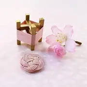 Cohana - Pink Sakura Mizuhiki Spool and Needle Threader - 1 Piece