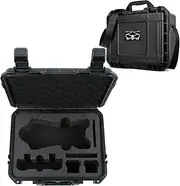 JOYSOG Hard Carrying Case for Mavic 4 Pro Drone Accessory Storage Box for RC 2 Remote Controller/Battery/Propeller(Only Case), Black, case