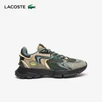 在飛比找momo購物網優惠-【LACOSTE】男鞋- L003 NEO拼接運動鞋(綠色)