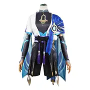 Scaramouche Cosplay Genshin Impact Costume Wig Hat Full Set Anime Halloween Genshin Cosplay Wanderer Costume Uniform For Men Suits1 M
