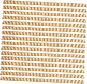 CATIEBYE 16pcs Guitar Binding Strips Purfling Inlay for Acoustic and Classical Guitars for Luthier Projects Instrument Style Elegant Finish
