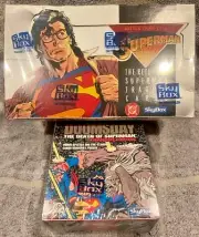 Vintage Skybox DOOMSDAY: DEATH of and RETURN of SUPERMAN Factory Sealed boxes!!!