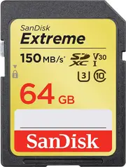 SanDisk Extreme 64GB SDXC UHS-I SD Card