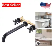 Rust-Resistant Oil Rubbed Bronze Tub Filler with Easy Install & 8 GPM Capacity
