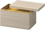 J-Kitchens Excursion Lunch Box, Made in Japan, 3-Tier, 5.5 inch, 8.5 inch, Long Japanese Paper, Fukugu Paulownia Wood, 10.0 x 6.6 x 6.4 inches (25.4 x 16.8 x 16.2 cm)