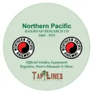 NORTHERN PACIFIC RR OFFICIAL GUIDES, EQUIPMENT REGISTERS & POORS ON CD