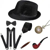 在飛比找ETMall東森購物網優惠-Men Gatsby Party Props 1920S T