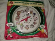 Westclox Looney Tunes Christmas Clock 2000 Vintage in original box READ RARE