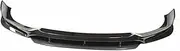 Car Front Bumper Spoiler Lip Lower Splitter Blade Protect Compatible for BMW X6 G06 Sport 30d 40i 40d 45e M50i M50d 2020-2023(Carbon Fiber Grain)