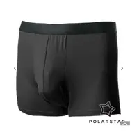 在飛比找蝦皮購物優惠-【PolarStar】男排汗四角內褲『黑』P23811 彈性