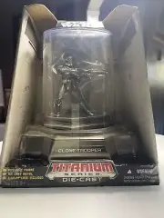 Star Wars Titanium Series Clone Trooper Silver Ultra Die Cast Figure 2006 Galoob